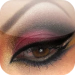 eyes makeup tutorial android application logo